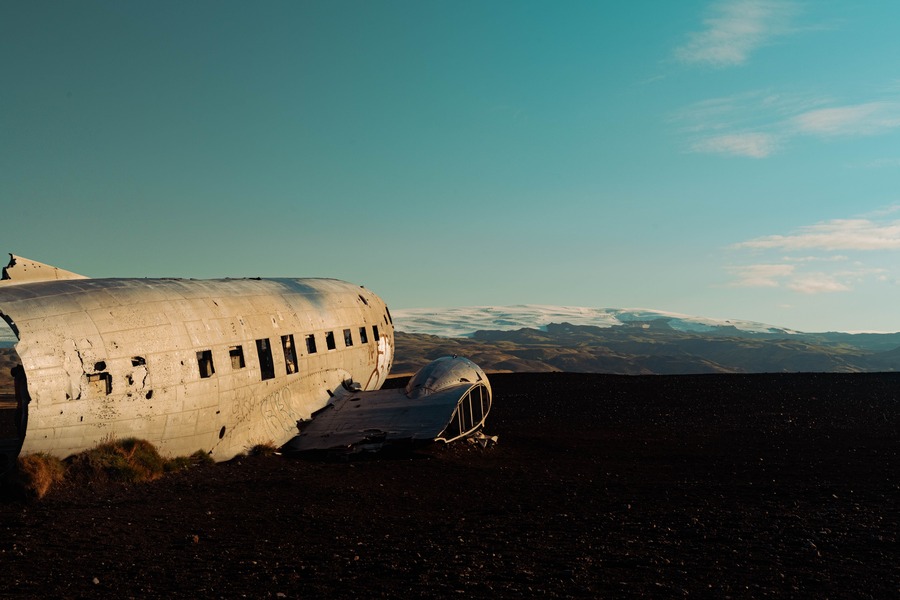 Crashed Plane